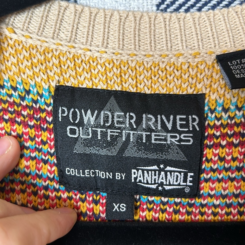 Powder River Outfitters by Panhandle Vest Cardigan - Picture 2 of 3